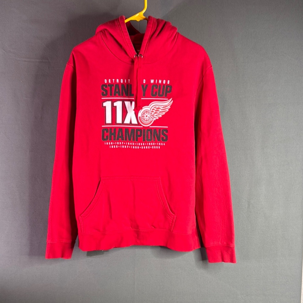 Fanatics‎ Red Wing Stanley Cup Champions Hoodie XL